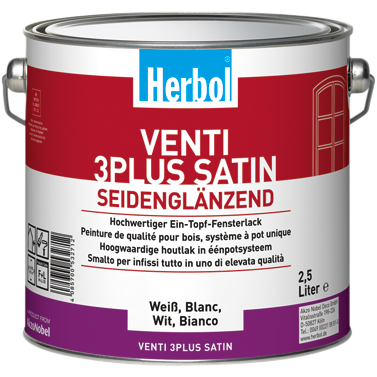 Herbol Venti 3Plus Satin (wit-9010-9016) - RME Schilder