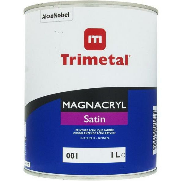 Trimetal Magnacryl Satin wit - RME Schilder